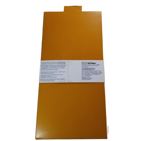 Turkey Lifters Stainless Steel Our Table Grip Rubber Handles Lifting Made Easier - Picture 4 of 4